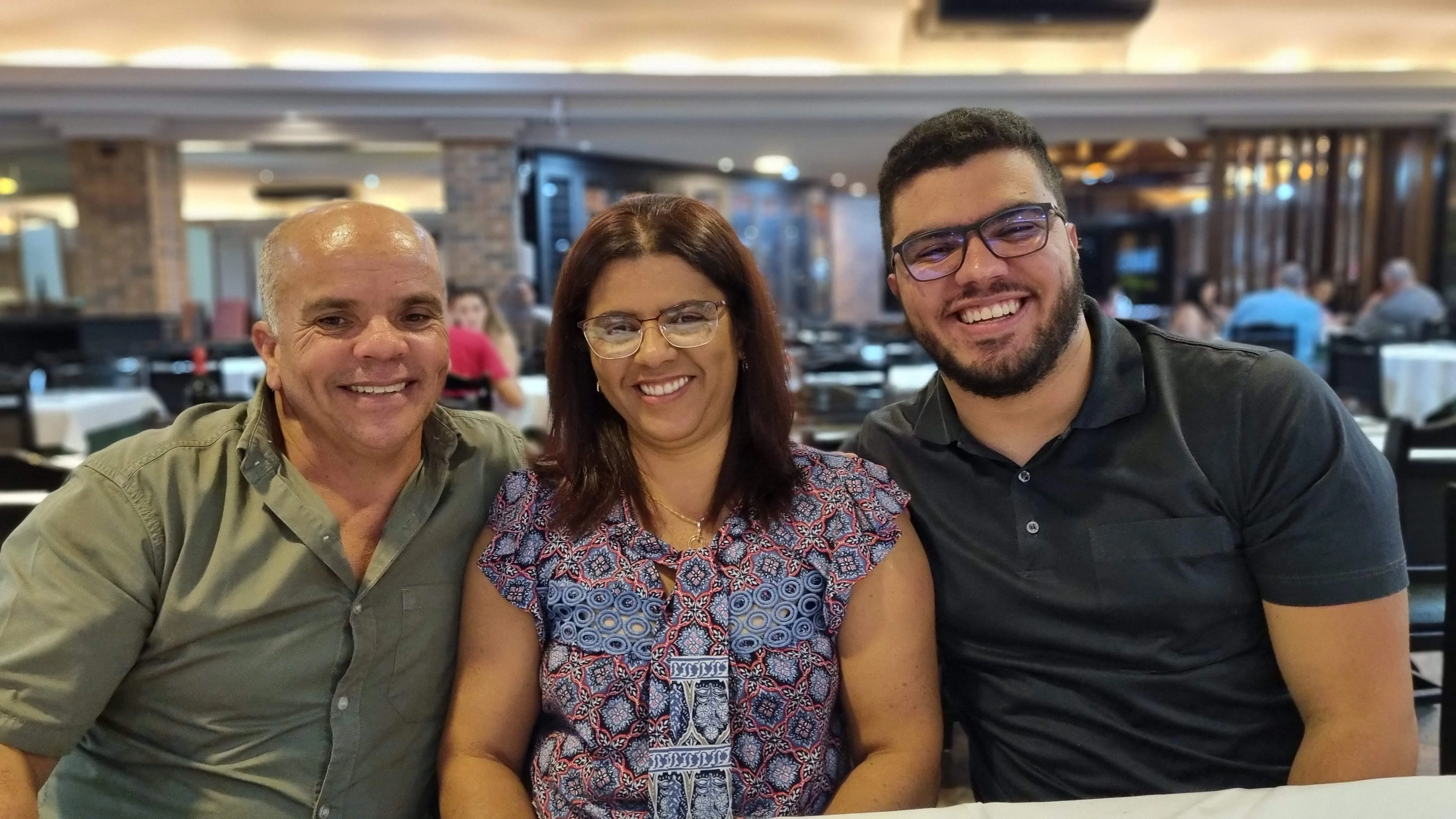 Nossa Família - Anderson, Zenalda e Iago da Delícias da Roça